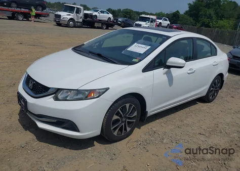 2015 Honda Civic Ex from USA, damaged, VIN 19XFB2F85FE004168
